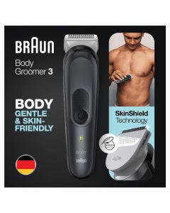 Braun BodyGroomer 3 BG3340 Negro, Gris