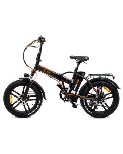Bicicleta Eléctrica Youin You-Ride Texas | Negro, Naranja | 50,8 cm (20&quot;) | 27 kg