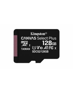 Kingston Technology Canvas | Select Plus | 128 GB | MicroSDXC | UHS-I | Clase 10