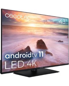 Televisor LED Cecotec ALU20043Z | Android 11 | HDR | UHD 4K | 43 Pulgadas